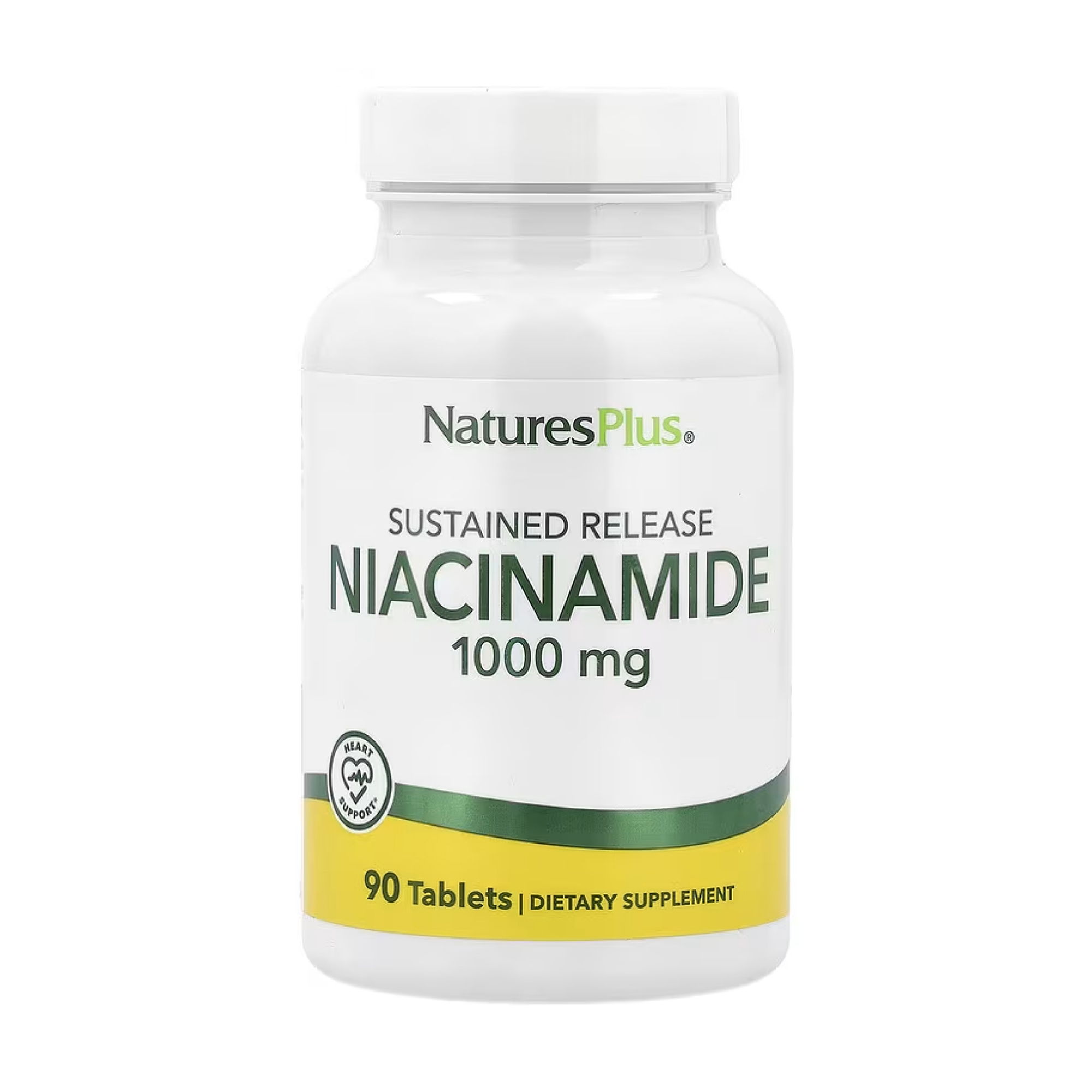 Ніацинамід NaturesPlus Niacinamide 1000 мг, 90 таблеток